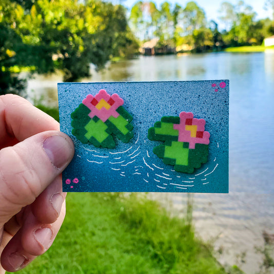 Lilly Pad Earrings