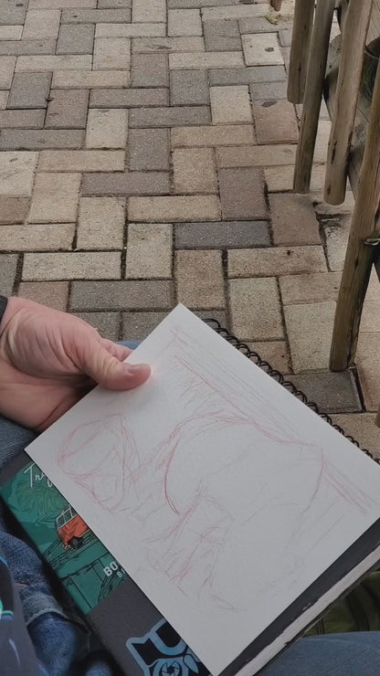 Watercolor Rhinoceros